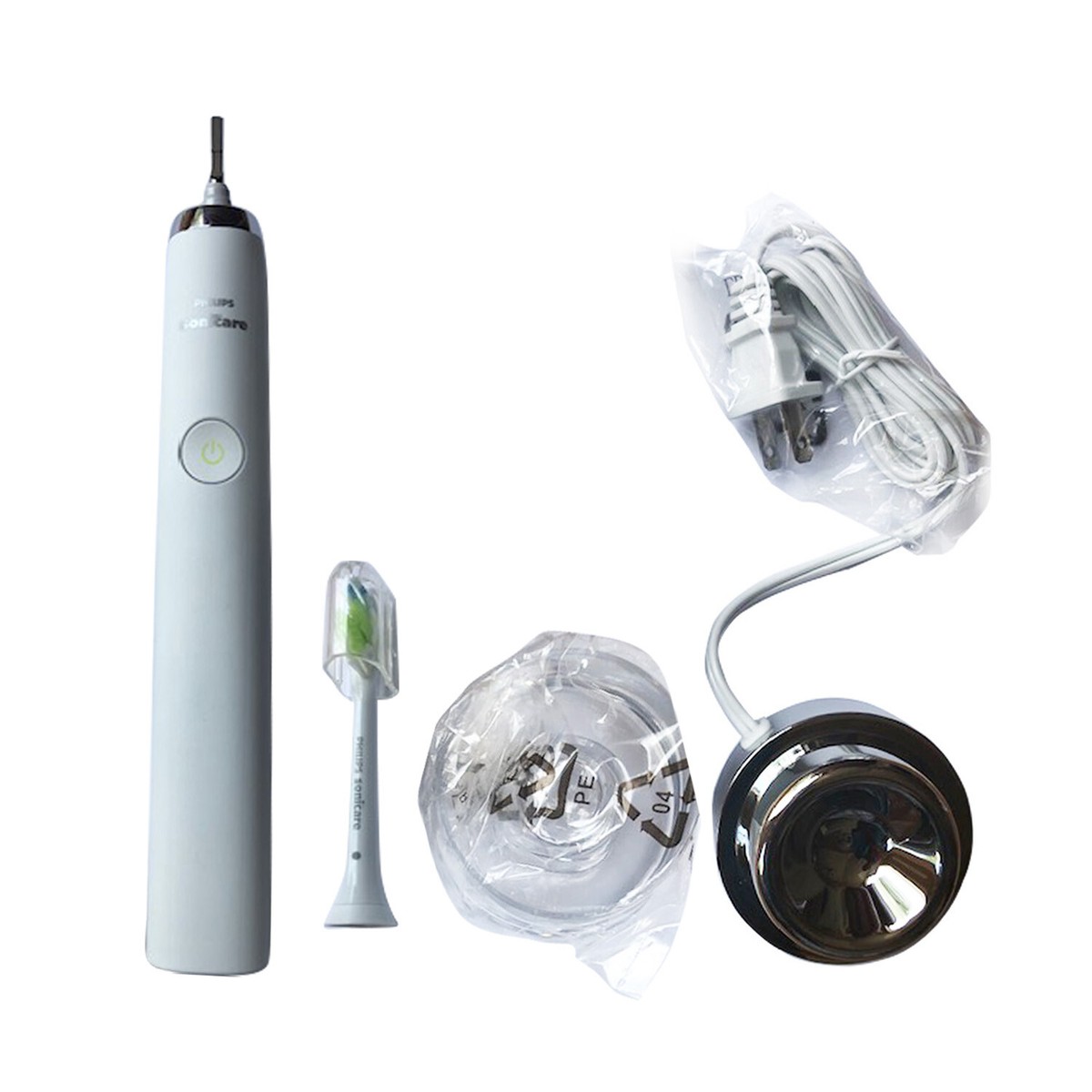 Philips Sonicare DiamondClean DeepClean White Toothbrush | FREE 2x