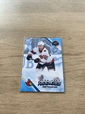 2022-23 UD National Hockey Card Day NHCD Promo Jake Sanderson Prominent Rookies