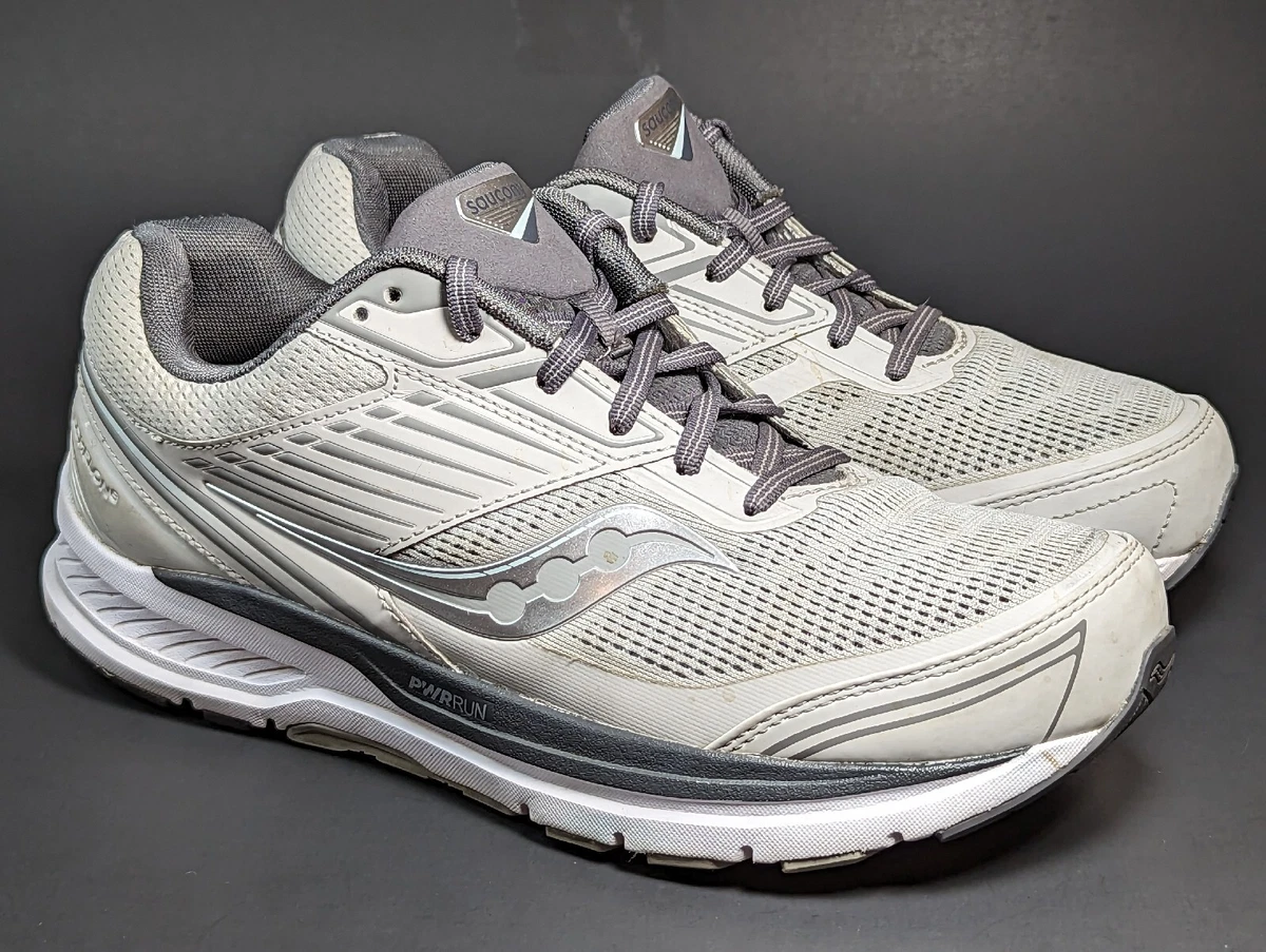 Saucony Echelon 8 Running Shoes Sneakers Women's Size 10 Wide Gray | eBay