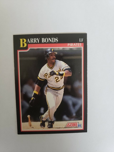 1991 Score Barry Bonds 330 Baseball Card For Sale Online EBay