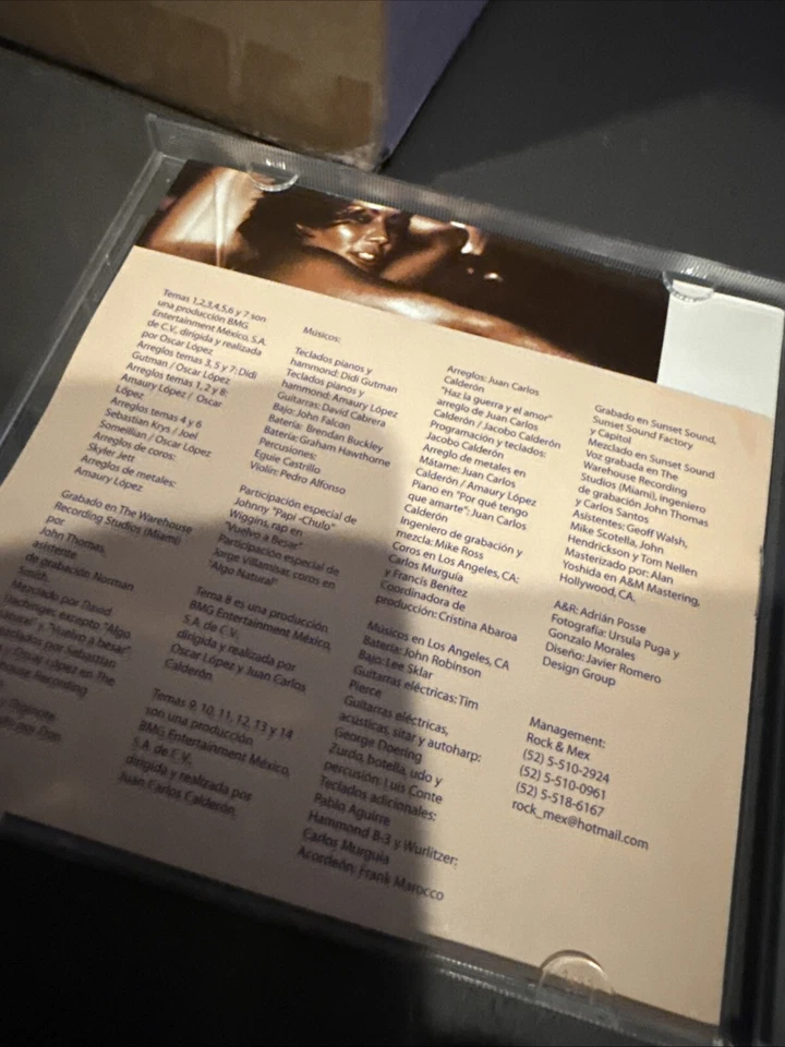 Algo Natural by Alejandra Guzman (CD, 1999, BMG Latin) OOP Rock En Espanol - Image 3 of 3