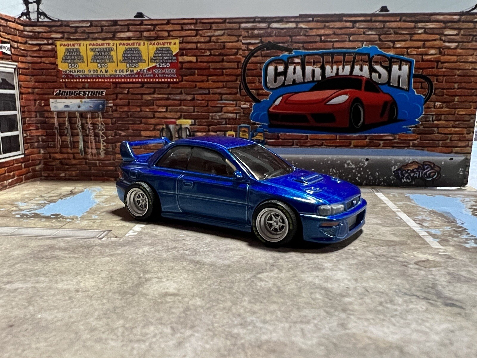 Hot Wheels 2020 HW Turbo Blue Subaru Impreza 22B STi-Version Real Rider Swap