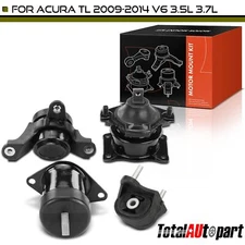 4x Engine Motor & Transmission Mount for Acura TL 09-14 3.5L 3.7L  Auto Trans