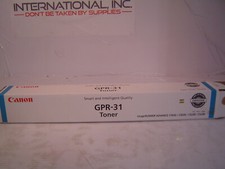 Genuine Canon GPR-31 C5030/C5240 Cyan Toner Cartridge See Notes 