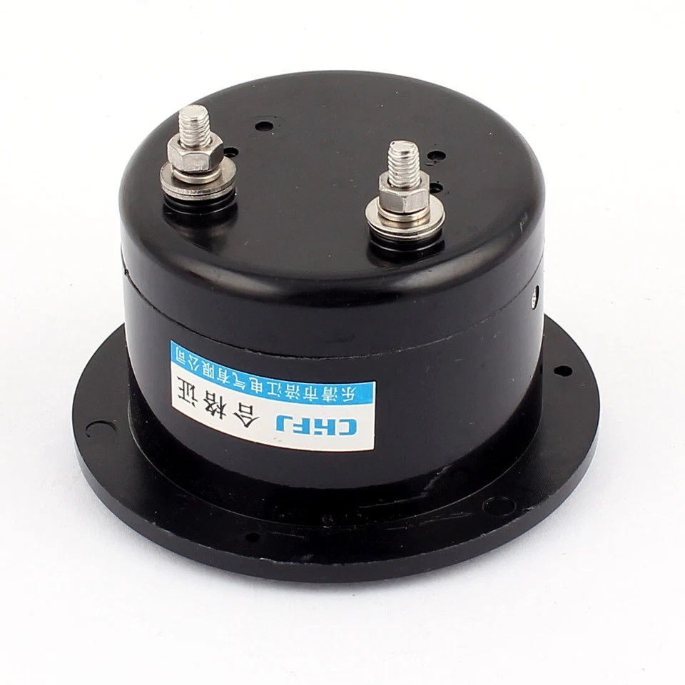 DC 50V Analog Panel Measuring Gauge Class 2.5 Voltage Meter Voltmeter Black - Image 2 of 2