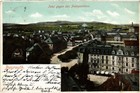 CPA AK Bayreuth total gegen das Festspielhaus GERMANY (1266770)