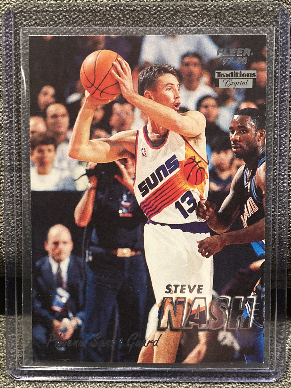 1997-98 Fleer Traditions Crystal Collection #156 Steve Nash Suns