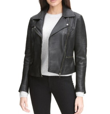 Camel Asymmetrical Lambskin Leather Jacket By Angel Jackets