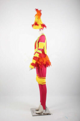 Cirque Du Soleil Cosplay Green Bird Cosplay Costume include hat