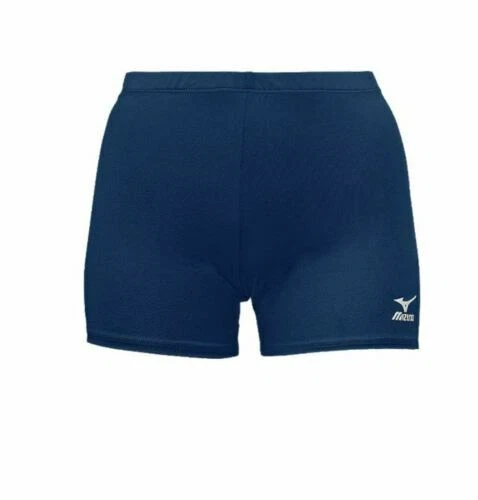 Navy blue mizuno volleyball shorts cheap