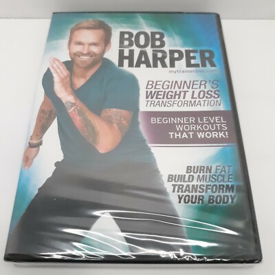 Fitness Exercise DVD Bob Harper Beginners Weight Loss Transformation Burn Fat NW