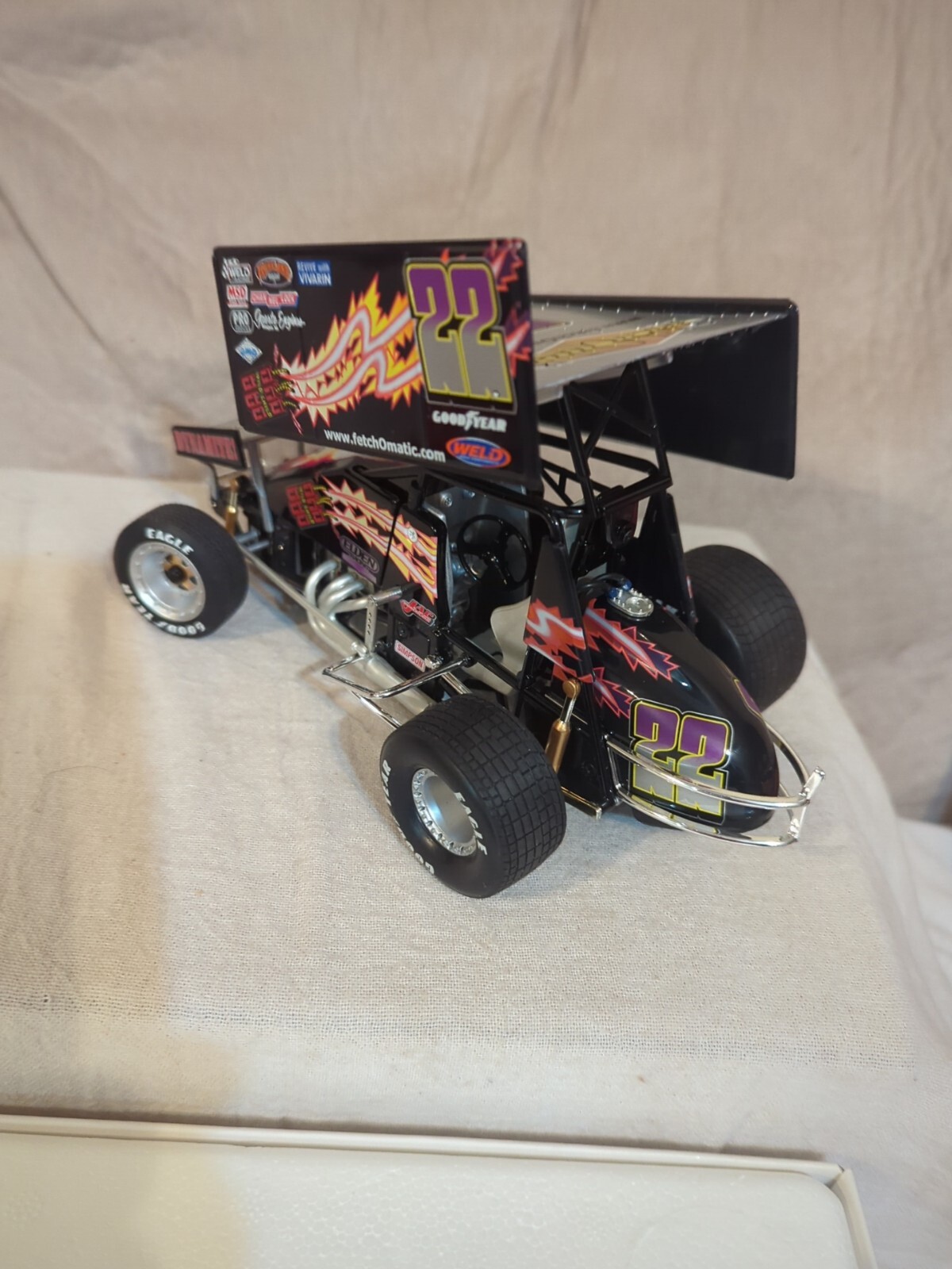118 Sprint Diecast Car Jac Haudenschild 22 TNT Knoxville Very Nice