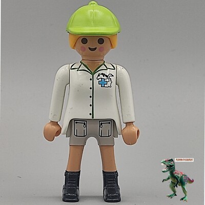 Playmobil Figur Frau Tierärztin Tiere Pferde Bauernhof Stadt Zoo 70252