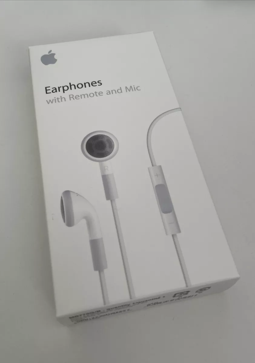 New Old Stock Genuine Apple iPhone Earphones Including Volume Control