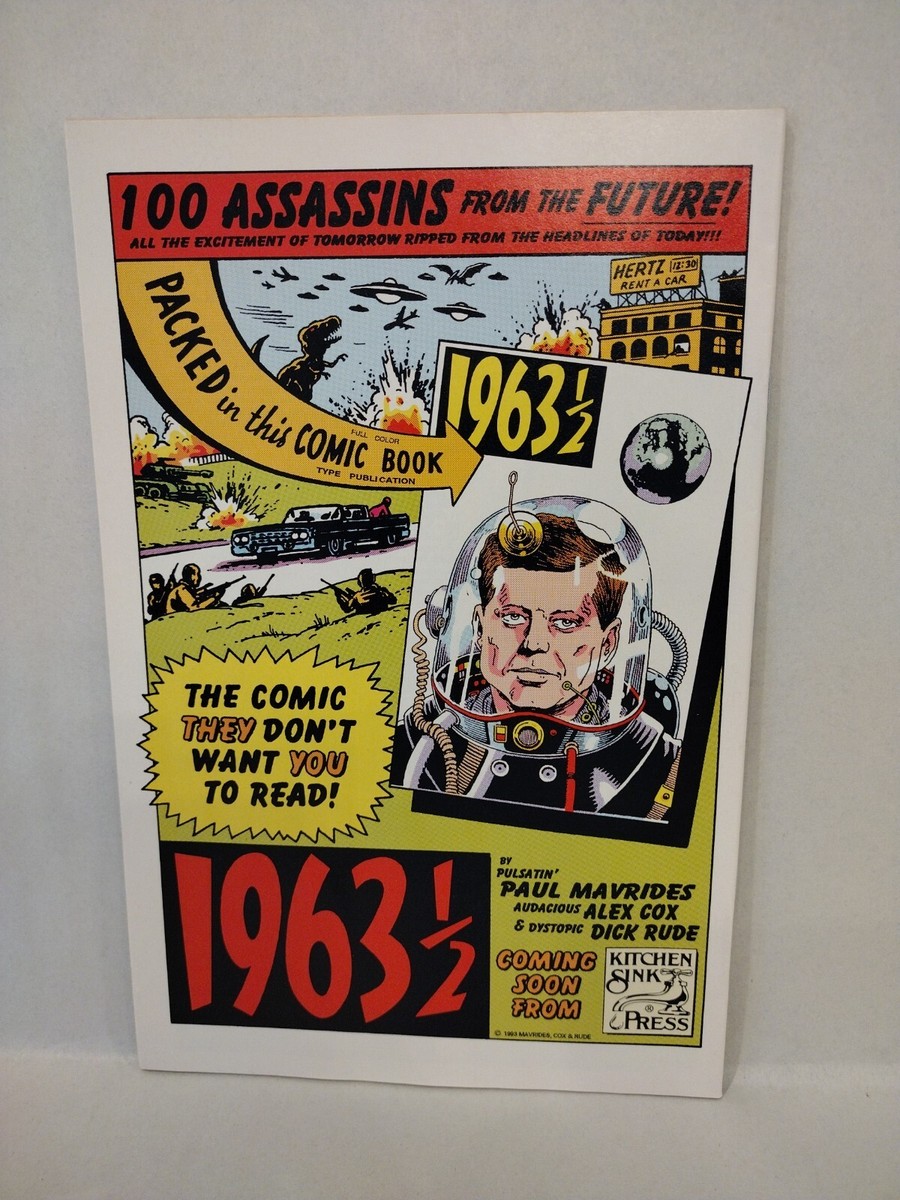 TALES ＯＦＴＯＭＯＲＲＷ　ＮＯ6 1963 Tomorrow Syndicate #6 (1993) Image Comic Alan Moore