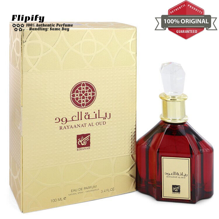 Rayaanat Al Oud Perfume 3.4 oz EDP by for Complete Free Save money Shipping Women Spray Unisex Rihanah