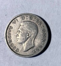 1949 Great Britain Coin 2 Shillings Europe England Money Coins