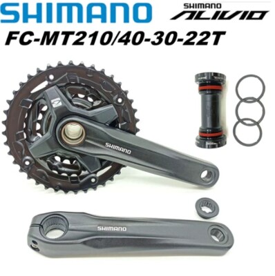 New Shimano Alivio FC MT210 170mm 44-32-22T 40-30-22T 3x9