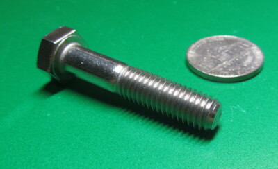 Lot De 2 Boulons Inox A2 (18-8) M16 X 2 X 110mm - Tête Hexagonale, Filet Métrique