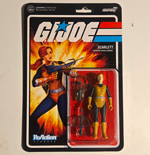 Super7 ReAction G.I. Joe Scarlett Action Figure Multicolor Ages 14