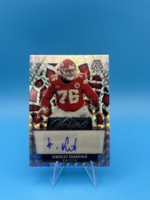 Panini 2025 Mosaic Scripts Kingsley Suamataia Autograph #SCR-KSA Chiefs