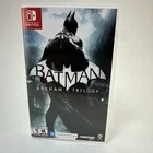 Batman Arkham Trilogy Nintendo Switch Complete Tested