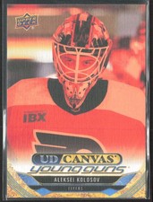 2024-25 UD Series 2 Aleksei Kolosov C222 Young Guns Canvas RC