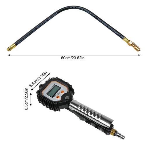 Auto-Digital Reifendruckmessgerät geeicht Luftdruckprüfer Reifenfüller Manometer - Bild 14 von 21