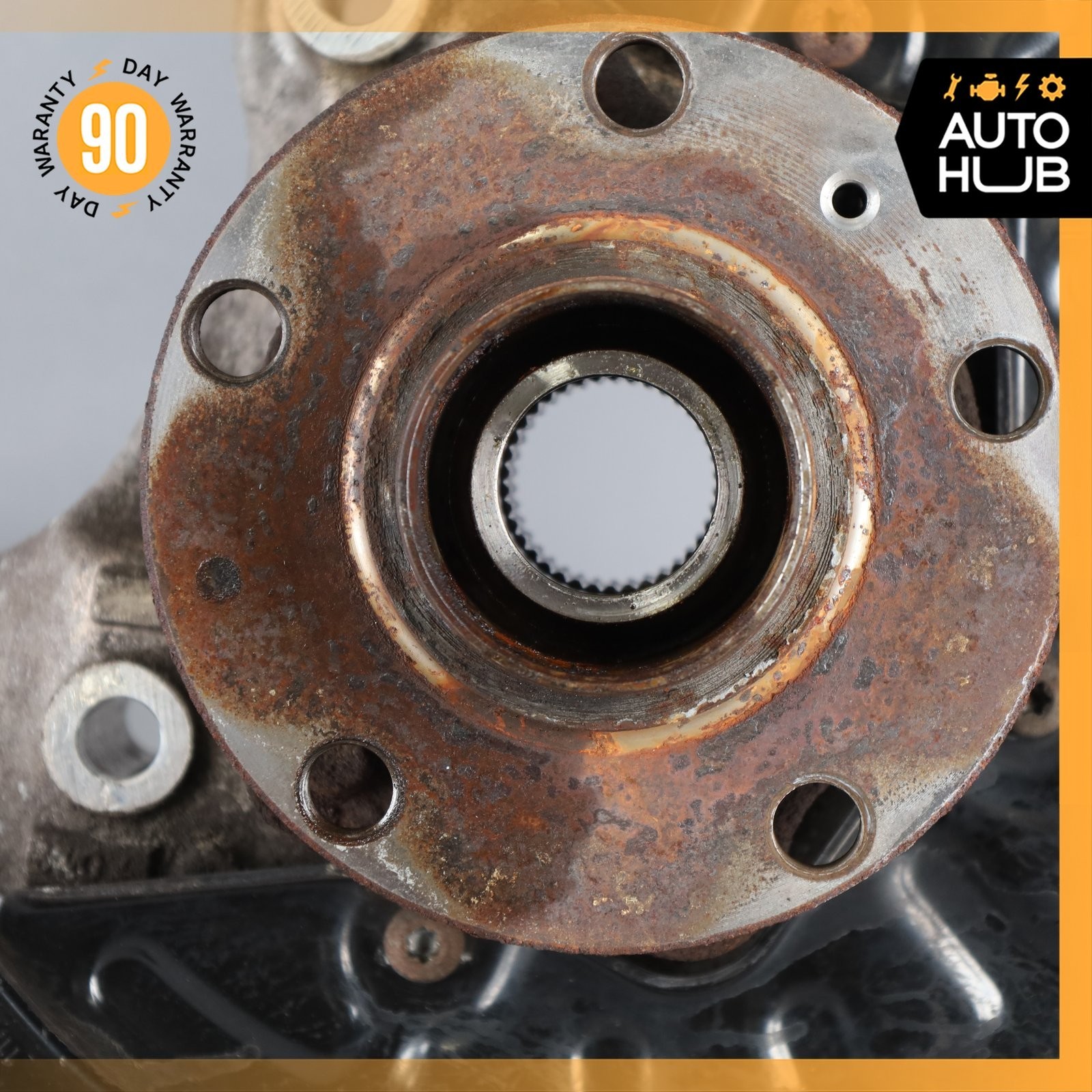 12-17 Bentley Continental GT Coupe Rear Right Side Spindle Knuckle Hub OEM 30k