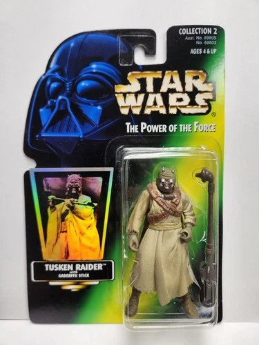 Star Wars Tusken Raider POTF Action Figure Kenner W/ Stick