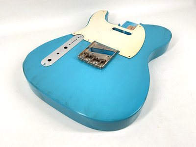 MJT OfficialCustom Vintage Aged Nitro Guitar Body Mark Jenny VTT Taos Blue Lefty