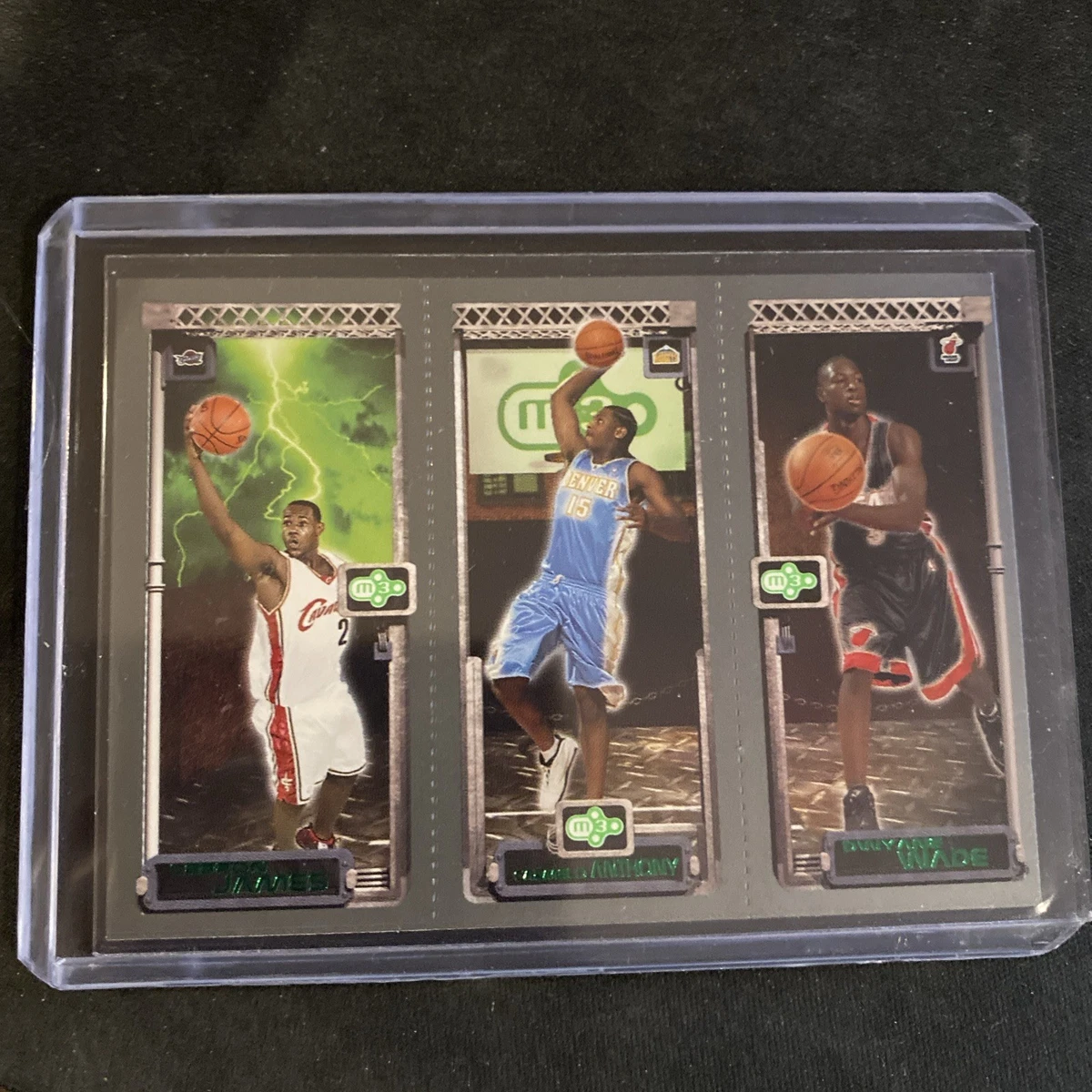 2003-04 Topps Rookie Matrix - Carmelo Anthony/LeBron James/Dwyane