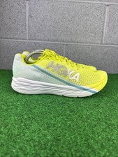 Men Size 10 - Hoka One One Rocket X Blue Glass Evening Primrose 2021