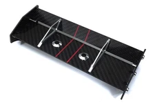 Carbon Fiber Rear Aero Wing Kit for Traxxas 1/10 E-Revo 2.0 48.5mm 5413 5446