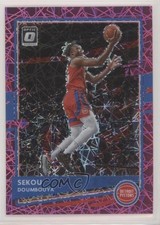 2020-21 Panini Donruss Optic Pink Velocity Prizm 44/79 Sekou Doumbouya #19 0c6