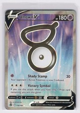 unown v pokemon card price Unown V - 177/195 Full Art Ultra Rare