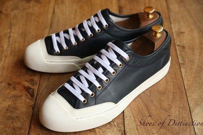 Gucci Navy Krokodilleder Schuhe Sneaker Herren UK 10 G US 11 EU 44