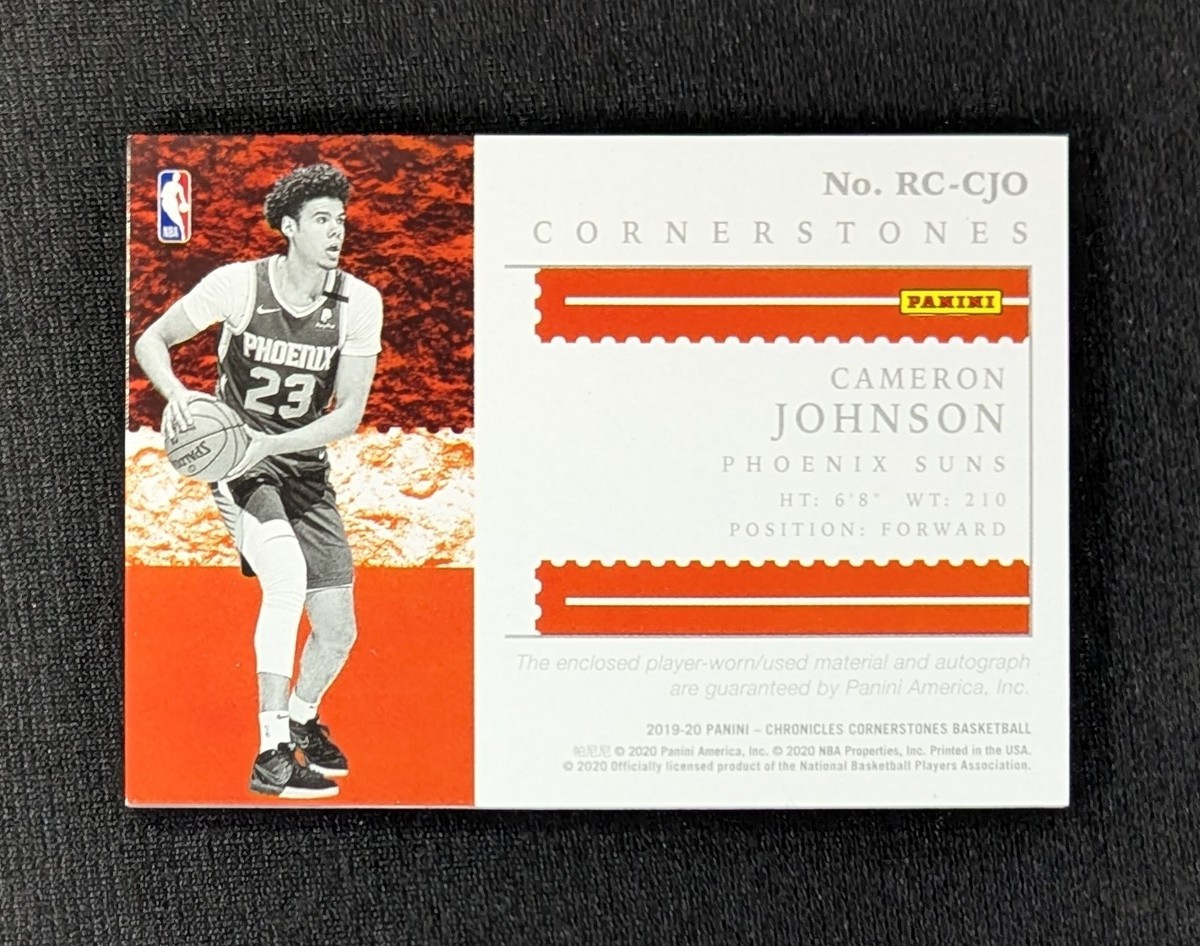 2019-20 Panini Chronicles RC Cornerstones /25 Cameron Johnson #RC