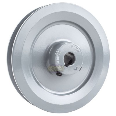 5.5'' Cast Iron 5/8'' Shaft Pulley Sheave Single 1 Groove V Style B Belt 5L BK57