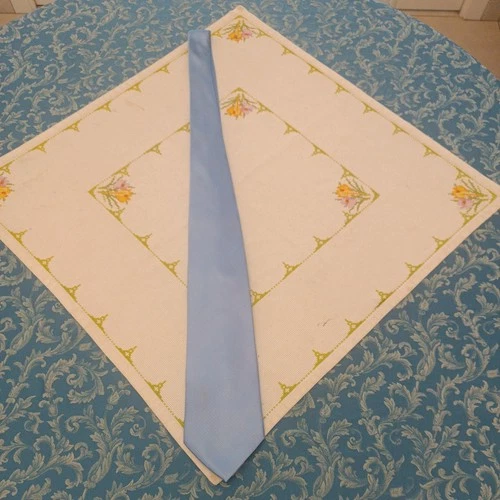 Provencal tie Naples 100% Silk Silk Silk made Italy perfect condition. D
