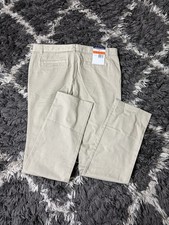 NWT French Toast Girls Straight Leg Uniform Pants Khaki Chino Size 20 New