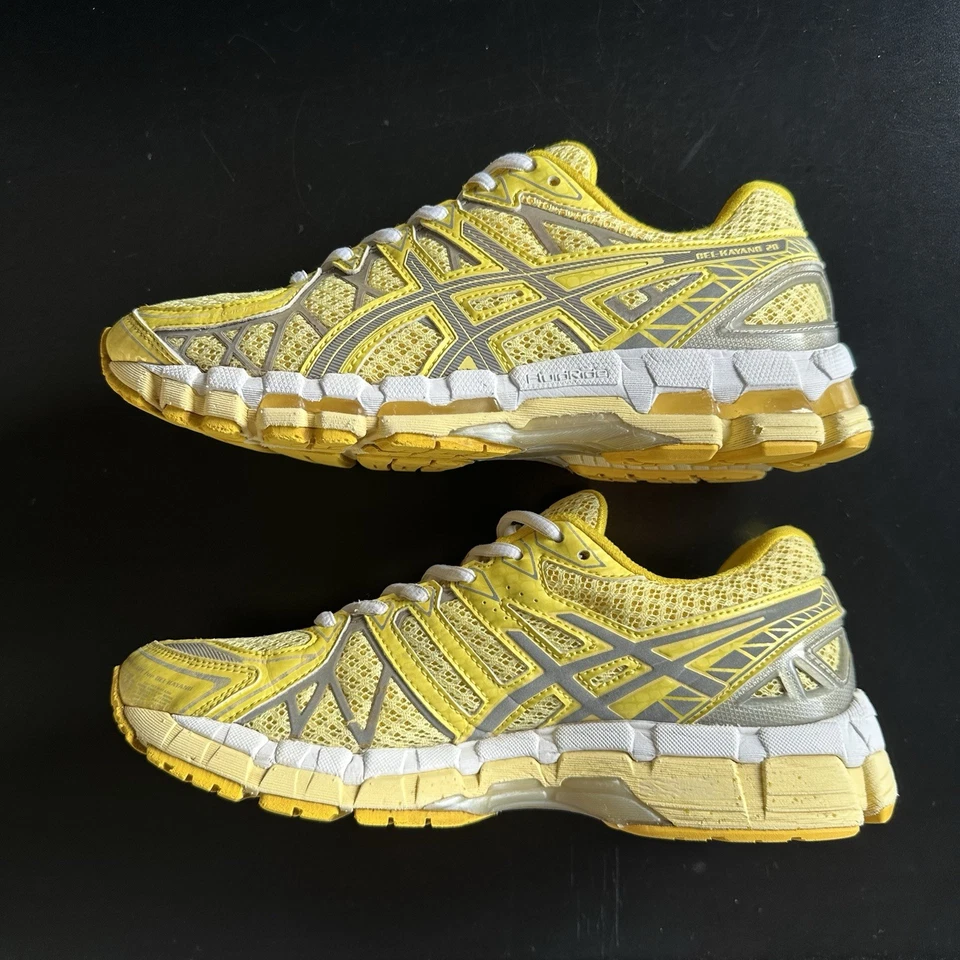 2013 Asics Gel-Kayano 20 Lite-Show Women's US 8 Lime/Lite/White Running Shoes - image 4 of 4