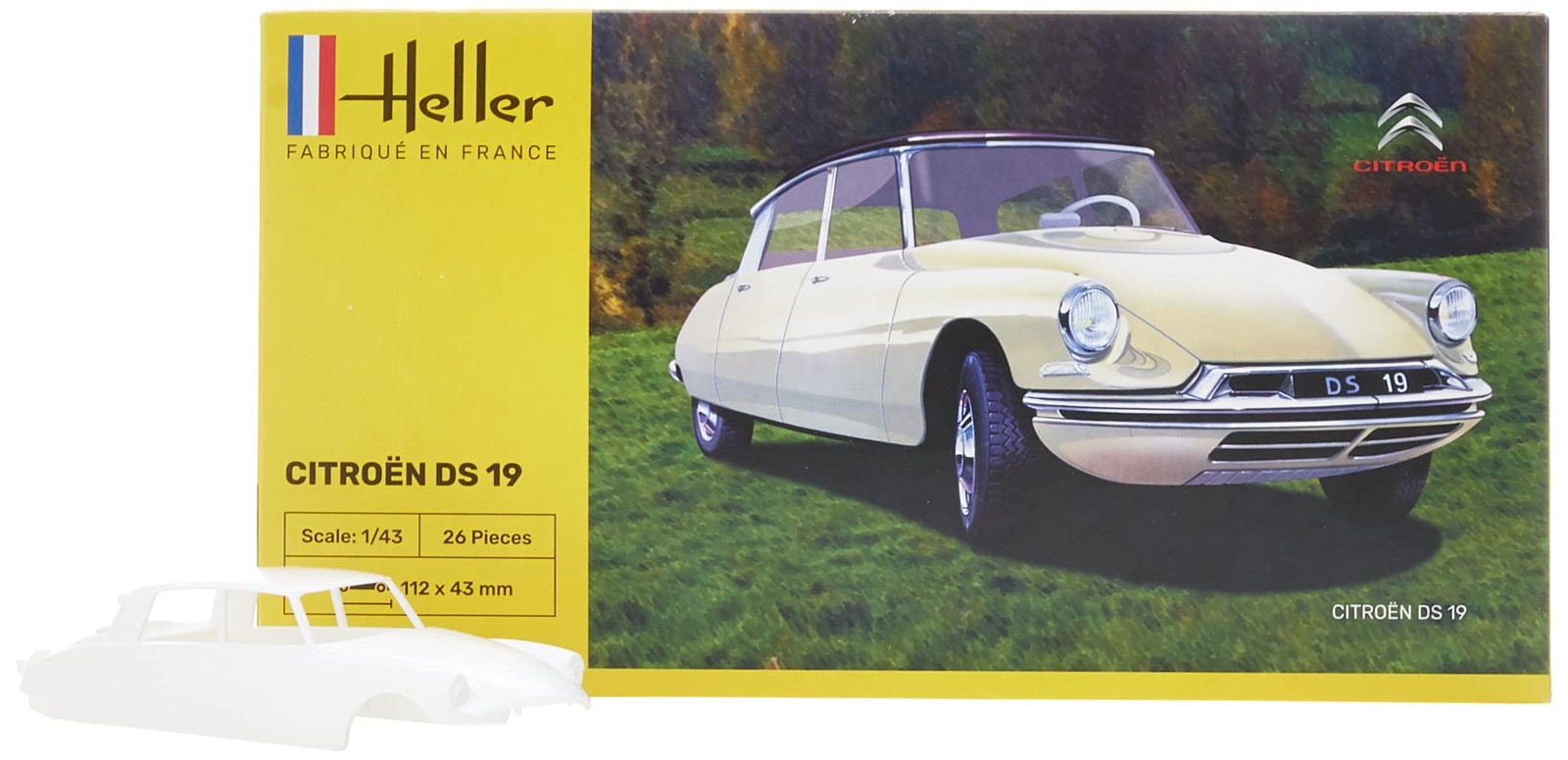 Heller 80162 Citroen 143 Scale Ds 19 Model 4390₽