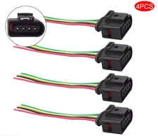 Ignition Coil Pack Connector Plug X4 Fits VW Audi & Seat 1.8T 20VT 1J0973724