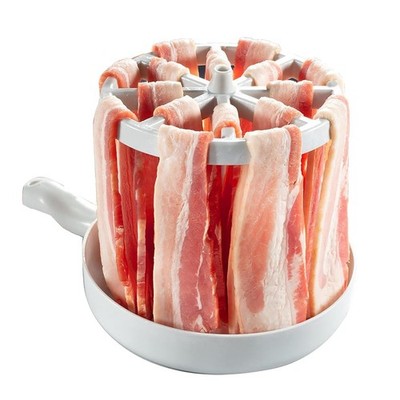 Mikrowelle Speck Herd Kochen Speck Gestell Fett Sammler Küche Gadget F3Y8
