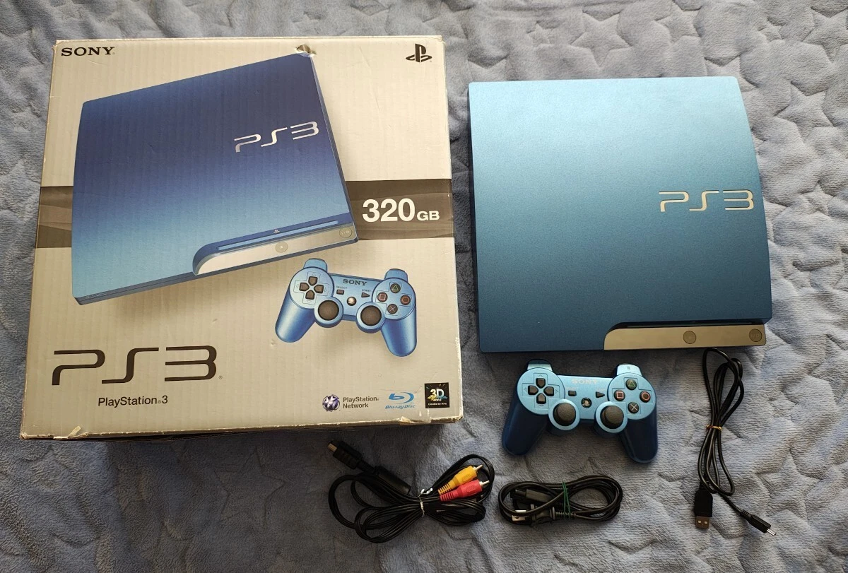 Las mejores ofertas en Sony PlayStation 3 NTSC-J Azul consolas de