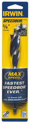 Speedbor Max Drill Bit, Standard Length, 0.75 x 6-In. 3041004