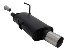 Novus Sportendschalldämpfer für Peugeot 206 1 x 90mm RL-Design