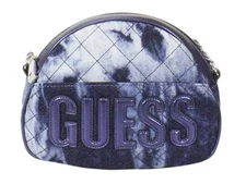 Guess Women's Brielle Mini Denim Crossbody Handbag
