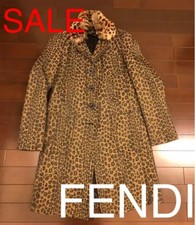 USED FENDI LONG COAT (WITH REMOVABLE INNER LINING) VERYGOOD